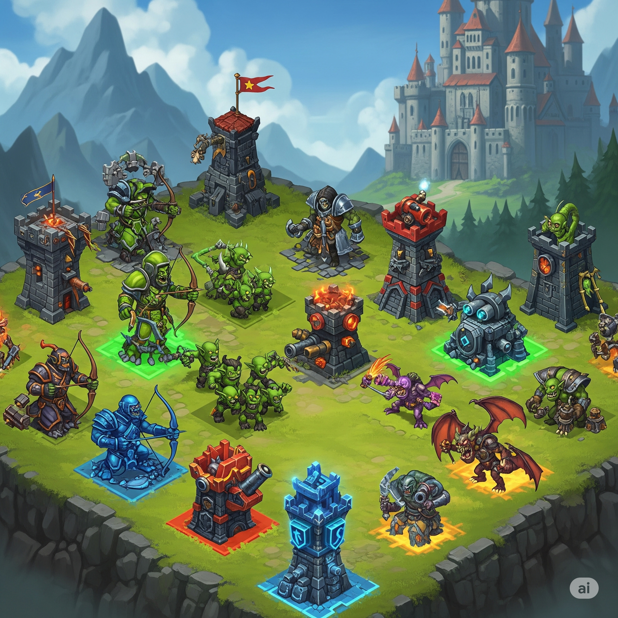 Tower Tactics Game